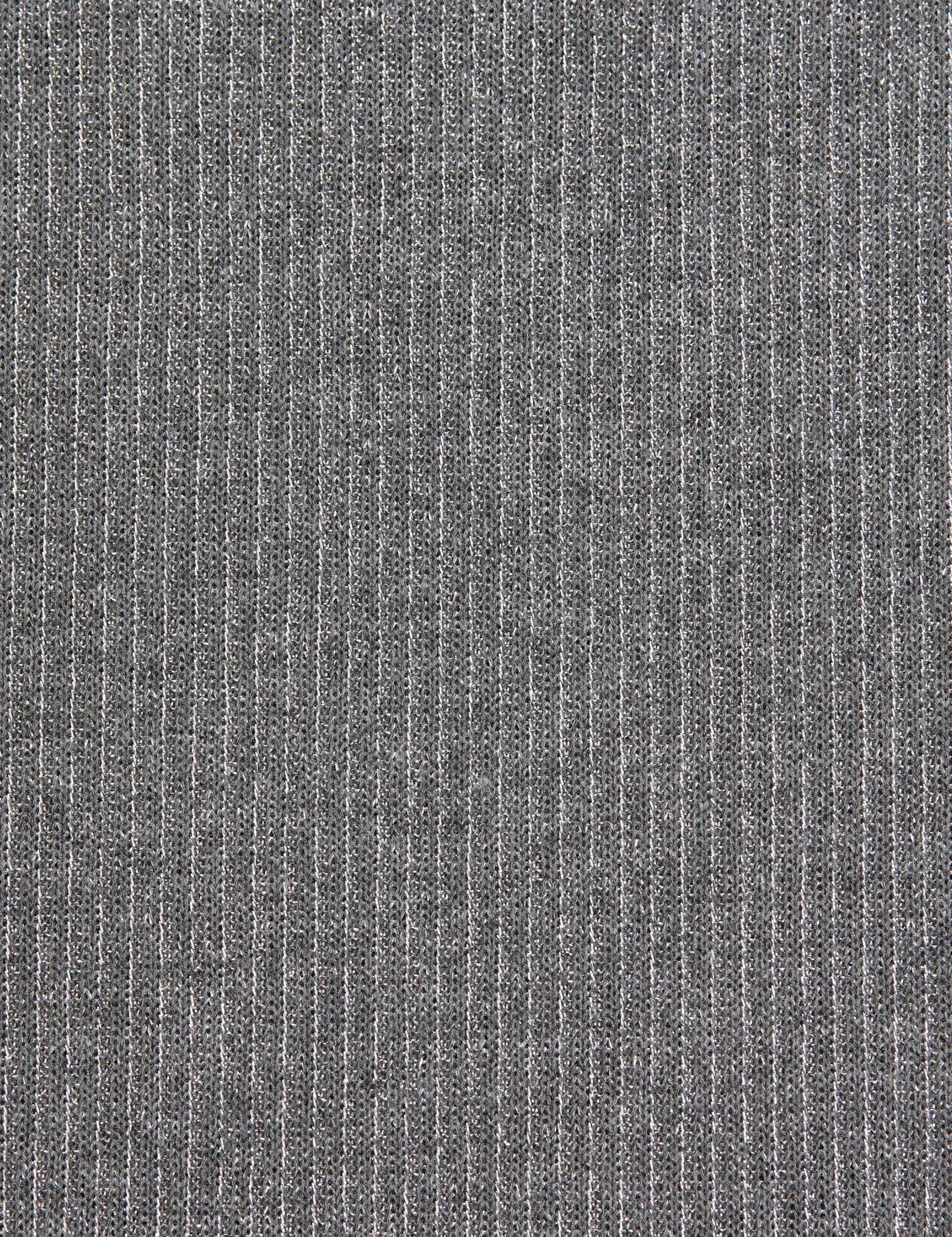 تاپ زنانه پیرکاردین مدل Ex. Slim Fit رنگ خاکستری — تصویر ۲