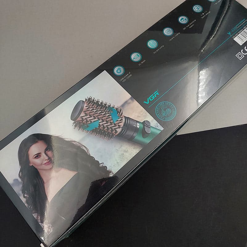 سشوار برس دار چرخشی وی جی آر VGR مدل V-498 کد 38216