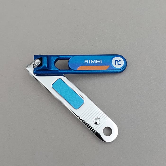 ناخن گیر اعلا مارک ریمی Rimei آبی کد 38256 — تصویر ۳