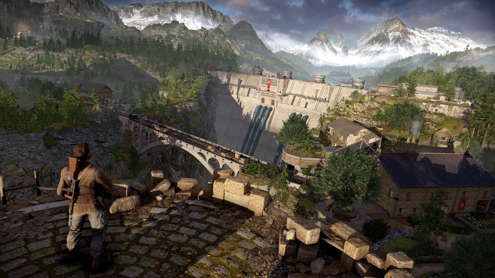 بازی کامپیوتر Sniper Elite: Resistance تک تیراندازی در قلب مقاومت — تصویر ۲