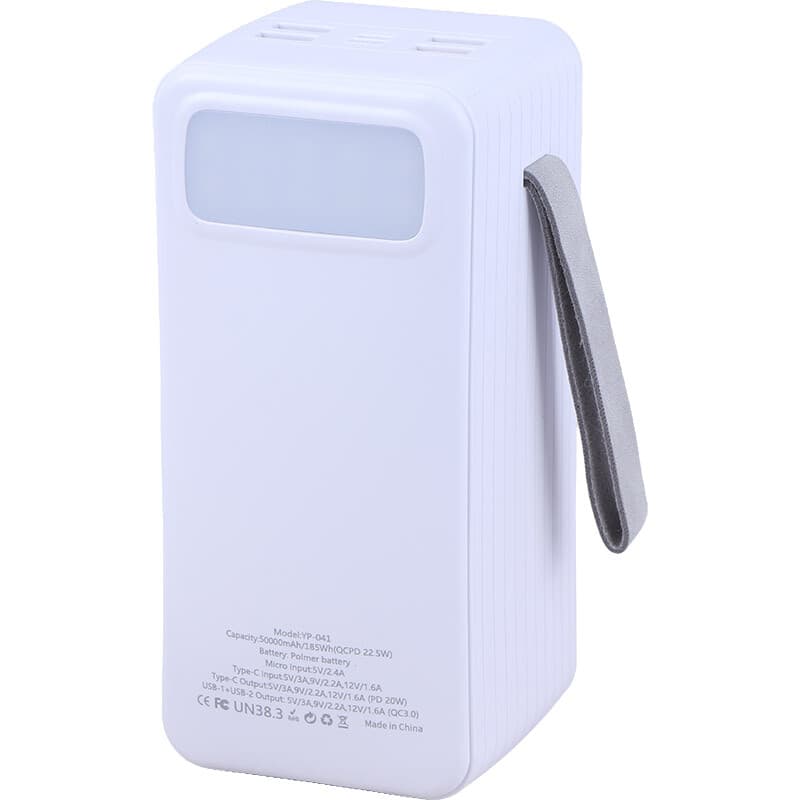 پاور بانک فست شارژ یوشیتا YP041 PD 22.5W ظرفیت 50000 میلی آمپر ساعت — تصویر ۶