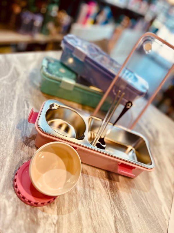 ظرف غذا مستطیل برند laxson — تصویر ۲