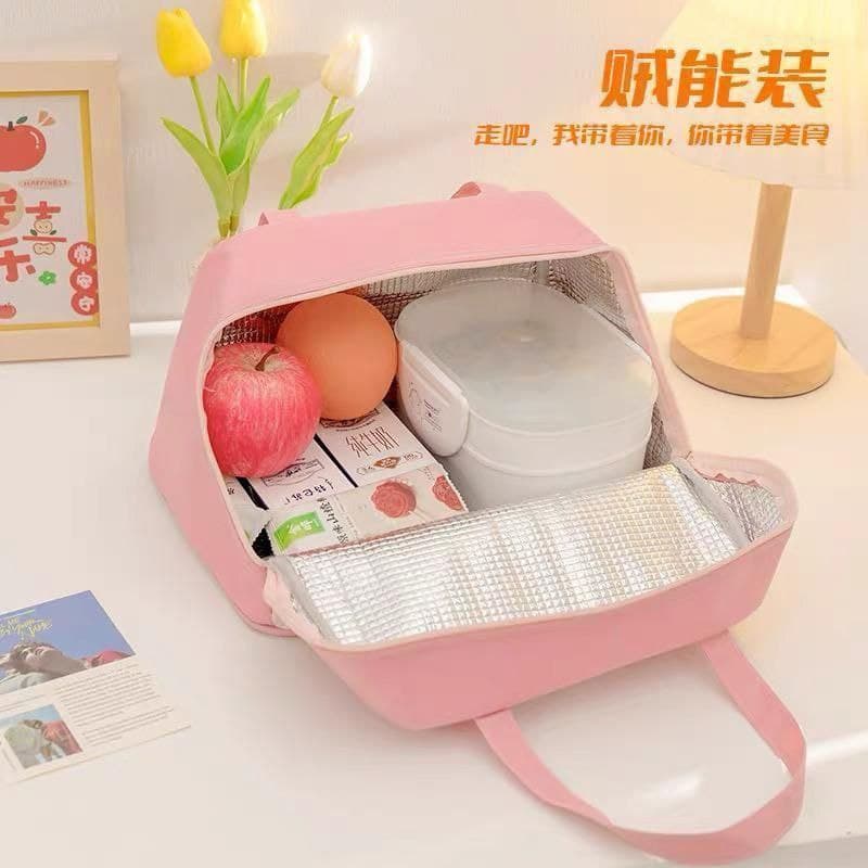 کیف غذا (لانچ بگ) کودک طرح حیوانات — تصویر ۵