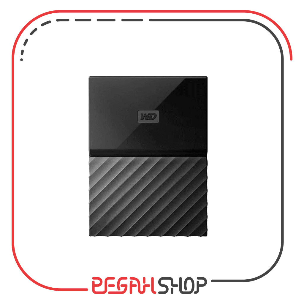 هارد اکسترنال برند Western Digital مدل My Passportظرفیت ۲ ترابایت