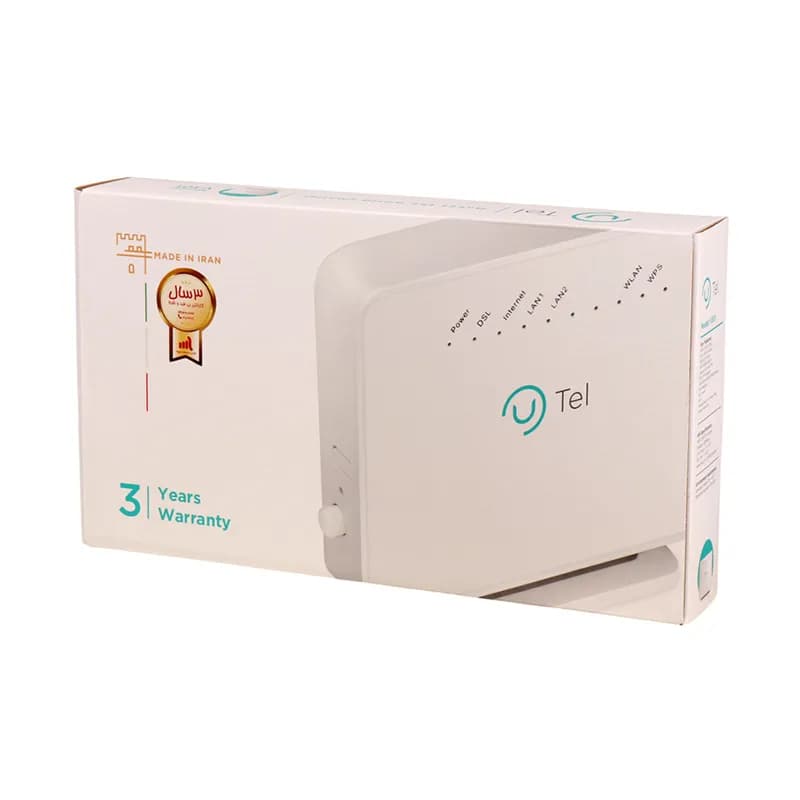 مودم روتر VDSL2/ADSL2 Plus بی سیم برند U.TEL مدل V301 — تصویر ۶