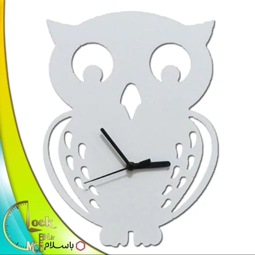 ساعت دیواری کودکانه طرح جغد کد 397 فیلبندشاپ مدل 838702