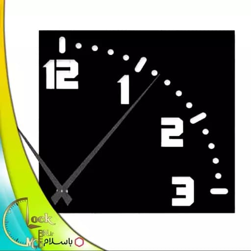 ساعت دیواری طرح فانتزی کد 253 فیلبندشاپ مدل 838697