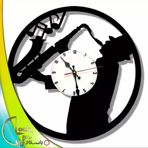 ساعت دیواری مرد شیپور زن کد 472 فیلبندشاپ مدل 838691