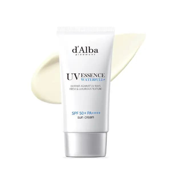 ضد آفتاب آبرسان و درخشان کننده دالبا ترافل سفید d’Alba Piedmont UV Essence Sunscreen SPF50+ 50ml