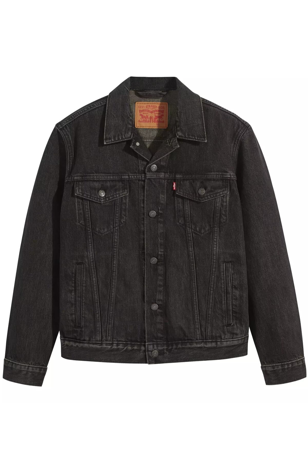 کت لیوایز مردانه 100% پنبه مشکی راسته Regular/رگولار | Levi’s 72334-0584 BD — تصویر ۳