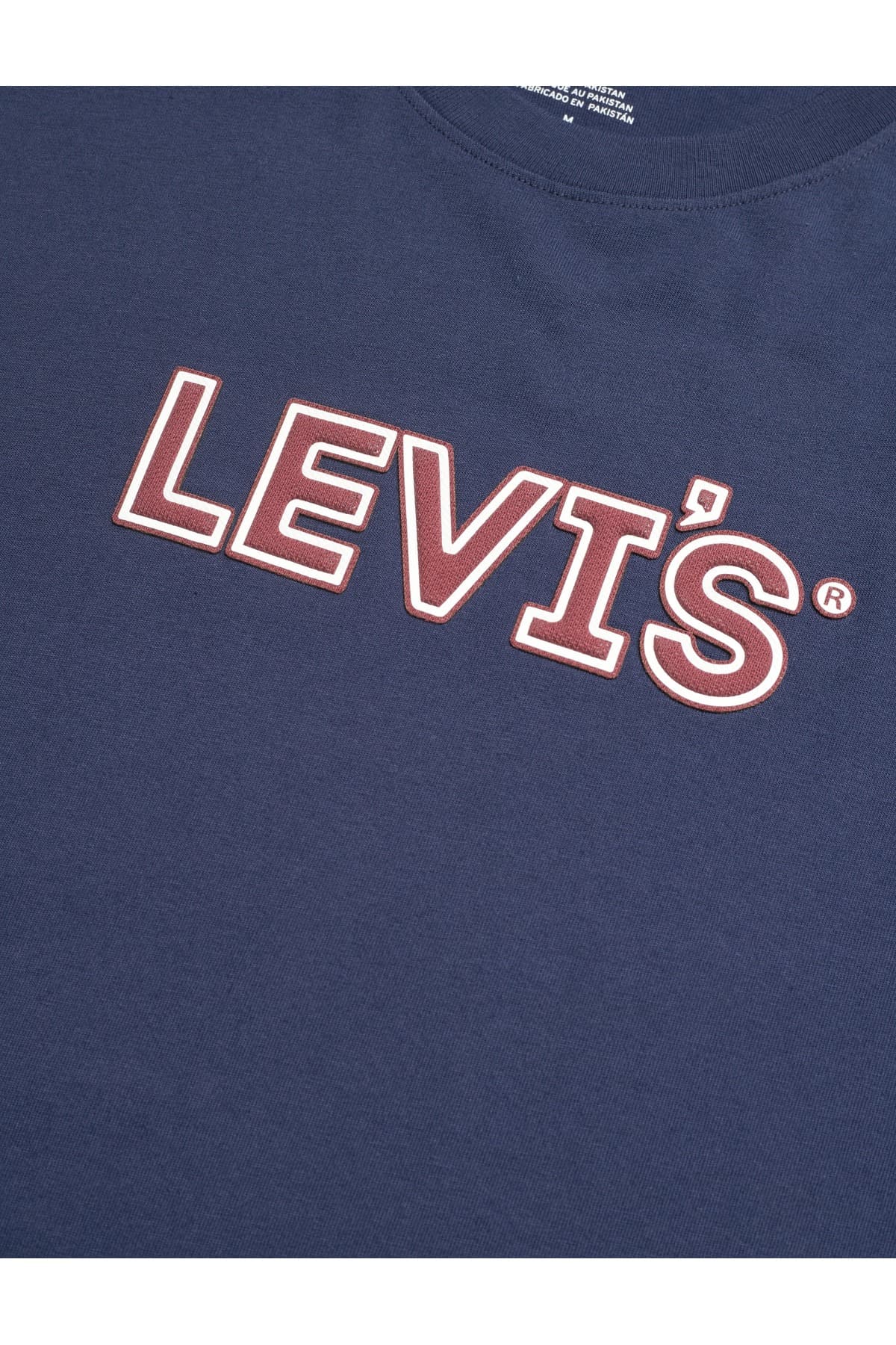 تی شرت لیوایز مردانه پاموک آبی راسته Relaxed/ریلکس Relaxed/ریلکس Daily/روزانه | Levi’s 16143419 — تصویر ۶