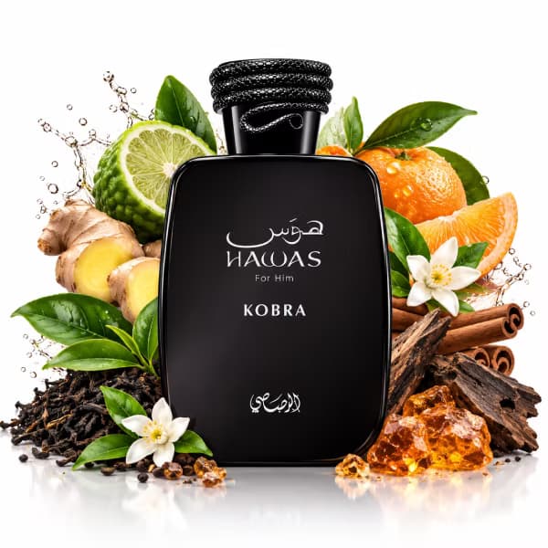 ادوپرفیوم مردانه رصاصی هوس کبرا — تصویر ۲