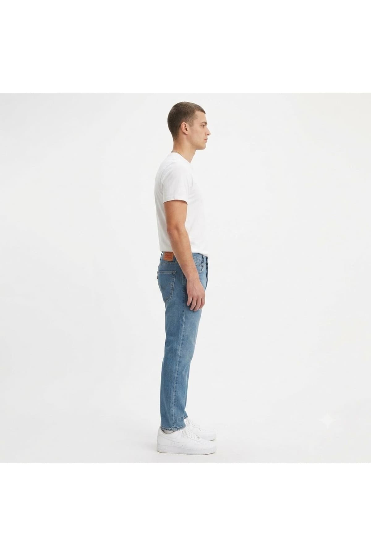 شلوار جین لیوایز مردانه جین آبی راسته Straight/استریج فاق نرمال Straight/استریج کژوال/روزمره | Levi’s 502-1364 TR — تصویر ۴