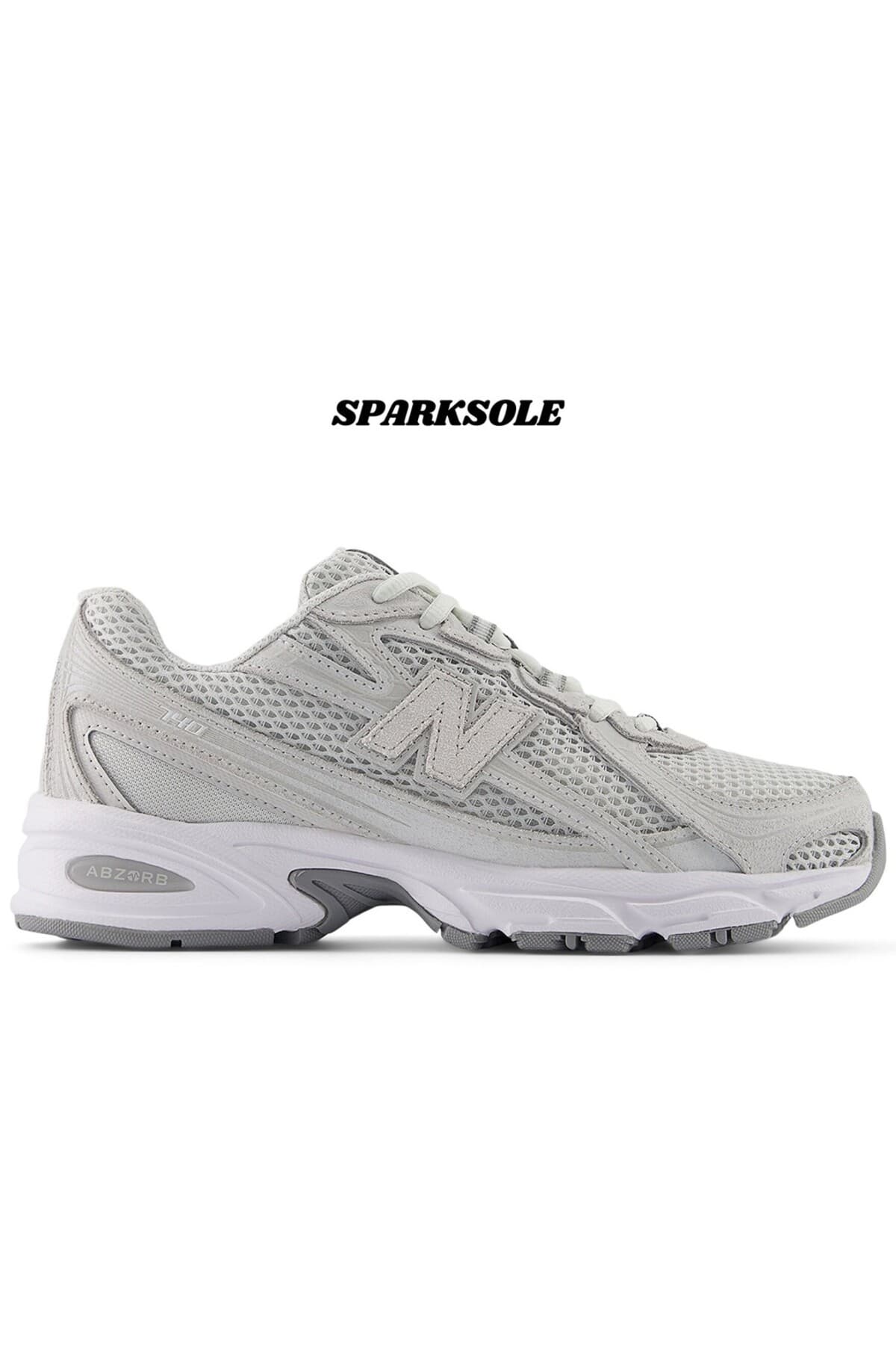 کفش اسنیکر نیو بالانس زنانه منسوجات خاکستری بیسیک راسته اسپرت | New Balance U740GS2 VN