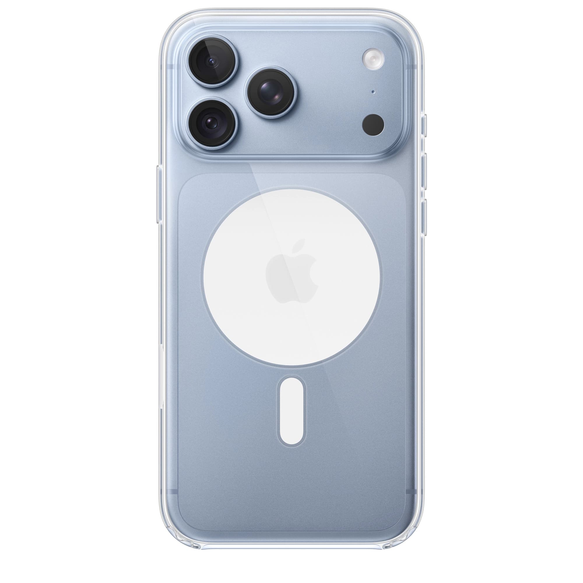 قاب شفاف اورجینال آیفون ۱۸ پرو مکس اپل مدل Apple Clear Case with MagSafe