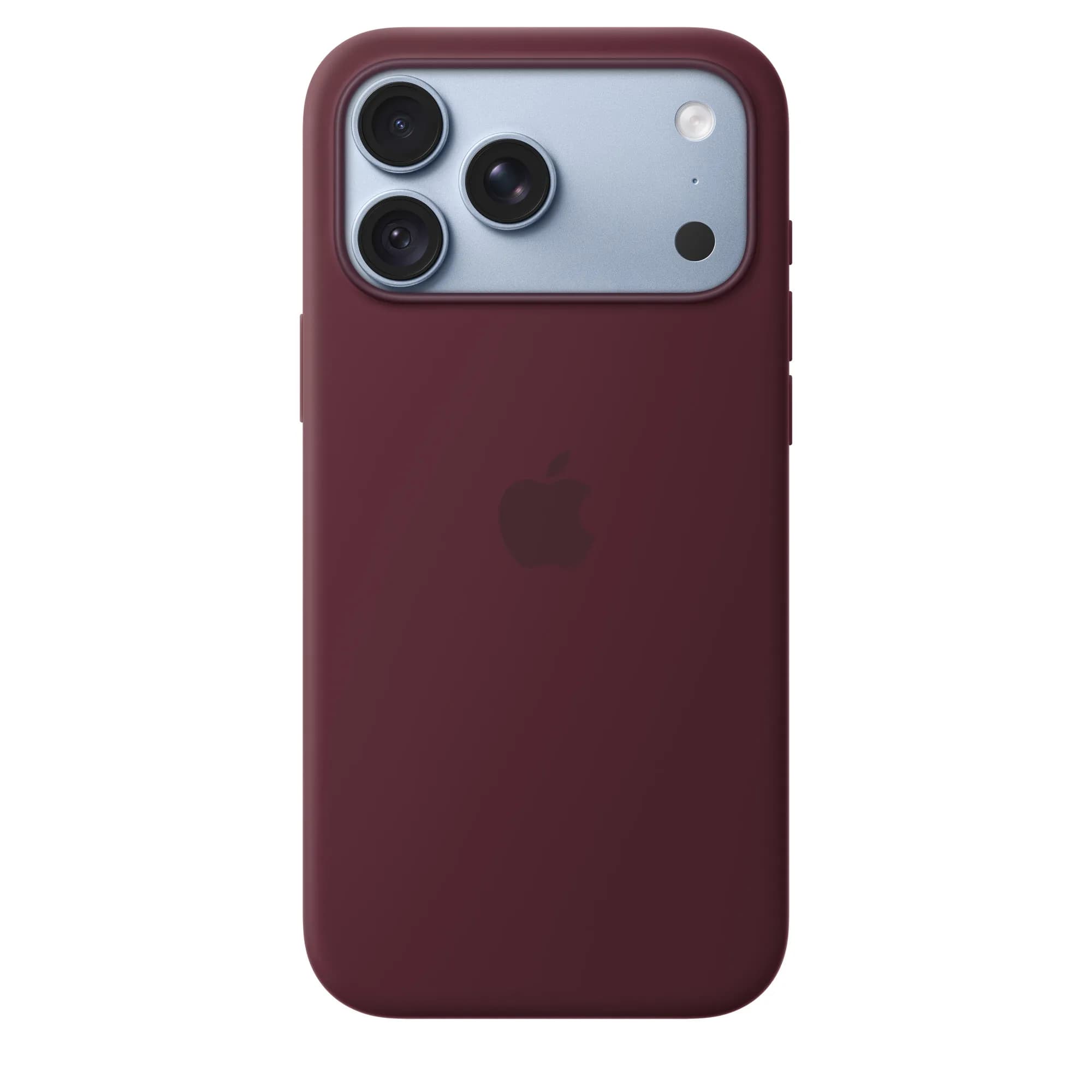 قاب سیلیکونی اورجینال آیفون ۱۸ پرو مکس اپل مدل Apple Silicone Case with MagSafe