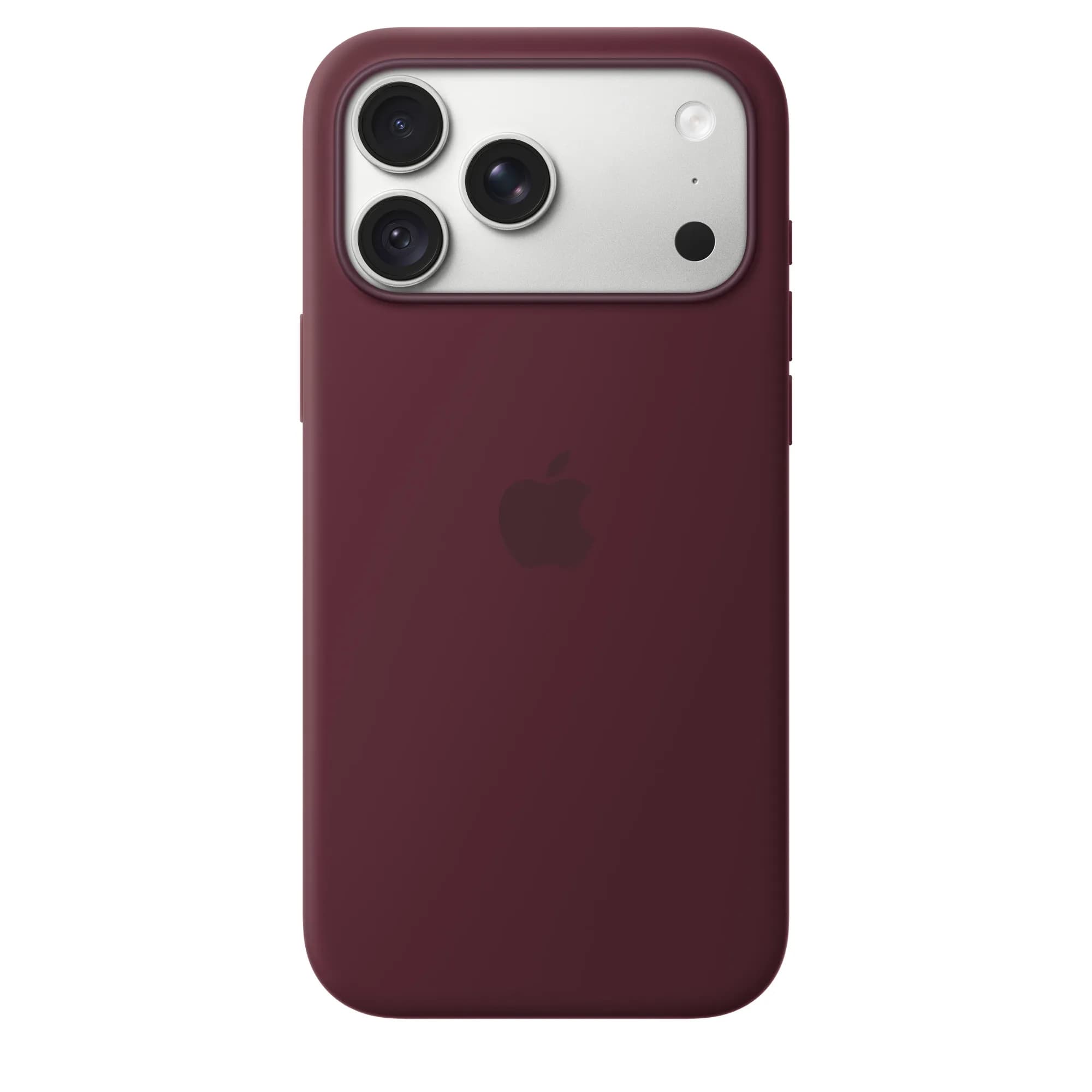 قاب سیلیکونی اورجینال آیفون ۱۸ پرو مکس اپل مدل Apple Silicone Case with MagSafe — تصویر ۳