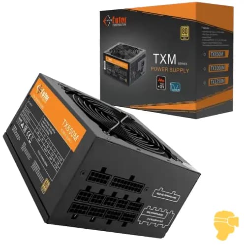 پاور کامپیوتر 850 وات ماژولار فاطر مدل Fater TX850M 80+ Gold — تصویر ۴