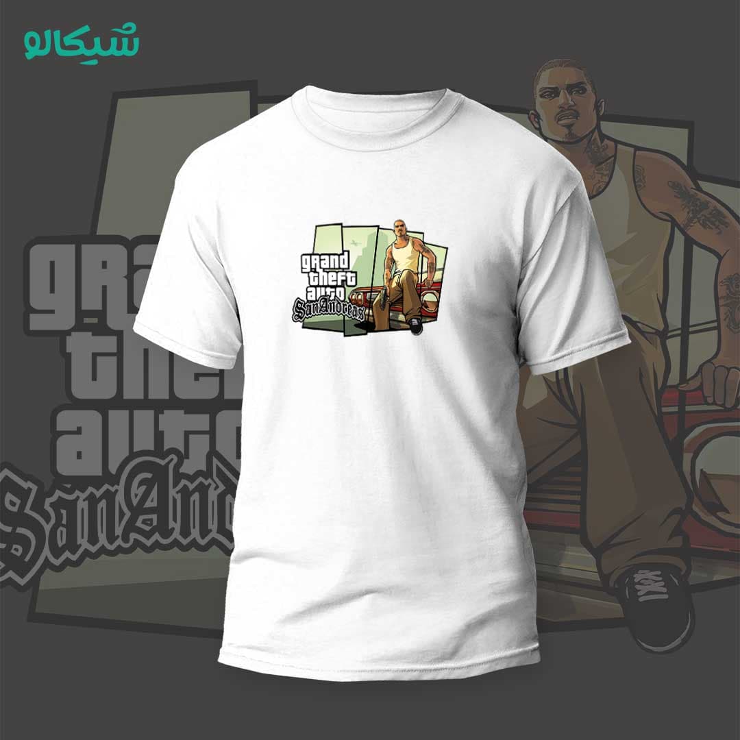 تیشرت جی تی آی سن آندریاس GTA San Andreas