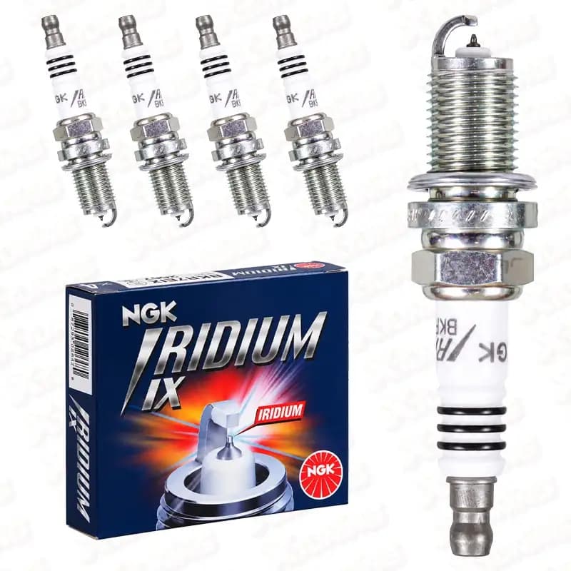 شمع پایه کوتاه سوزنی ایریدیوم ان جی کی سری Iridium IX مدل BKR6EIX-11 کد 3764