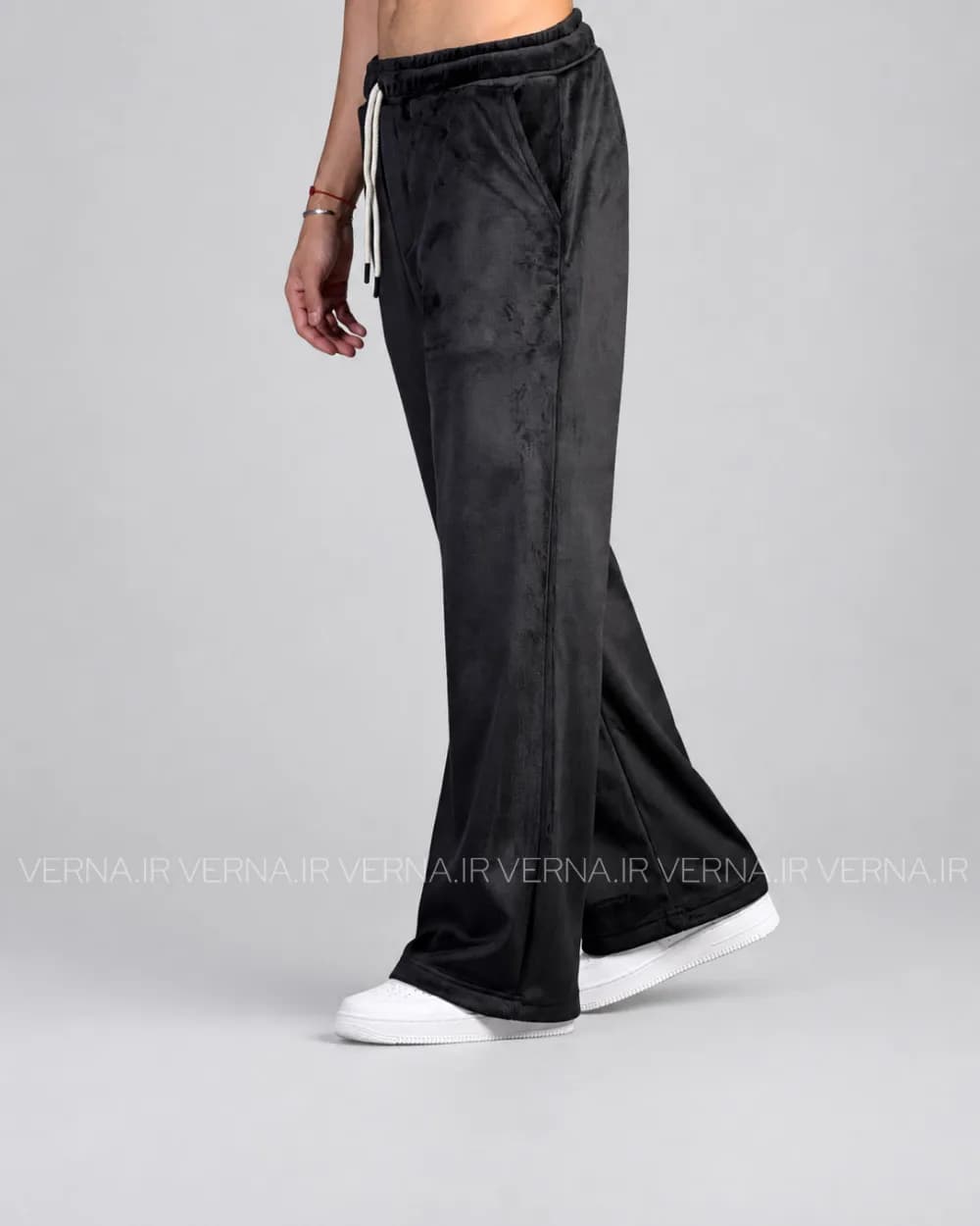 اسلش بگ مردانه مخمل کبریتی ZARA — تصویر ۶