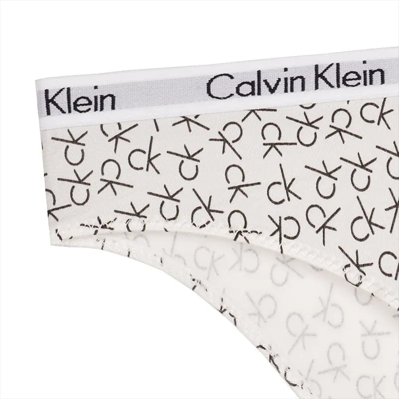 شورت اسپرت اسلیپ فانتزی استرج طرح CK و کش Calvin Klein فاق نخ و پنبه — تصویر ۶