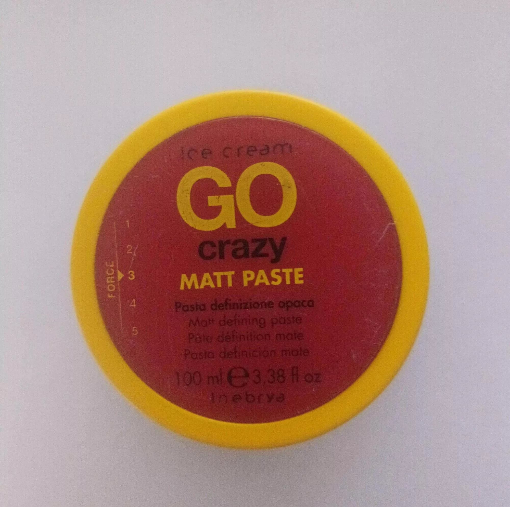 واکس مو آیس کریم مدل Go crazy matt paste حجم 100میلی لیتر — تصویر ۲