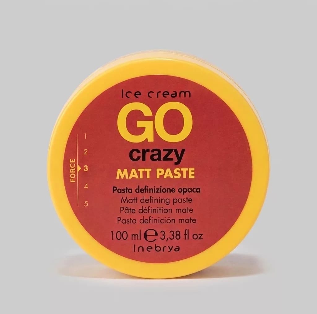 واکس مو آیس کریم مدل Go crazy matt paste حجم 100میلی لیتر