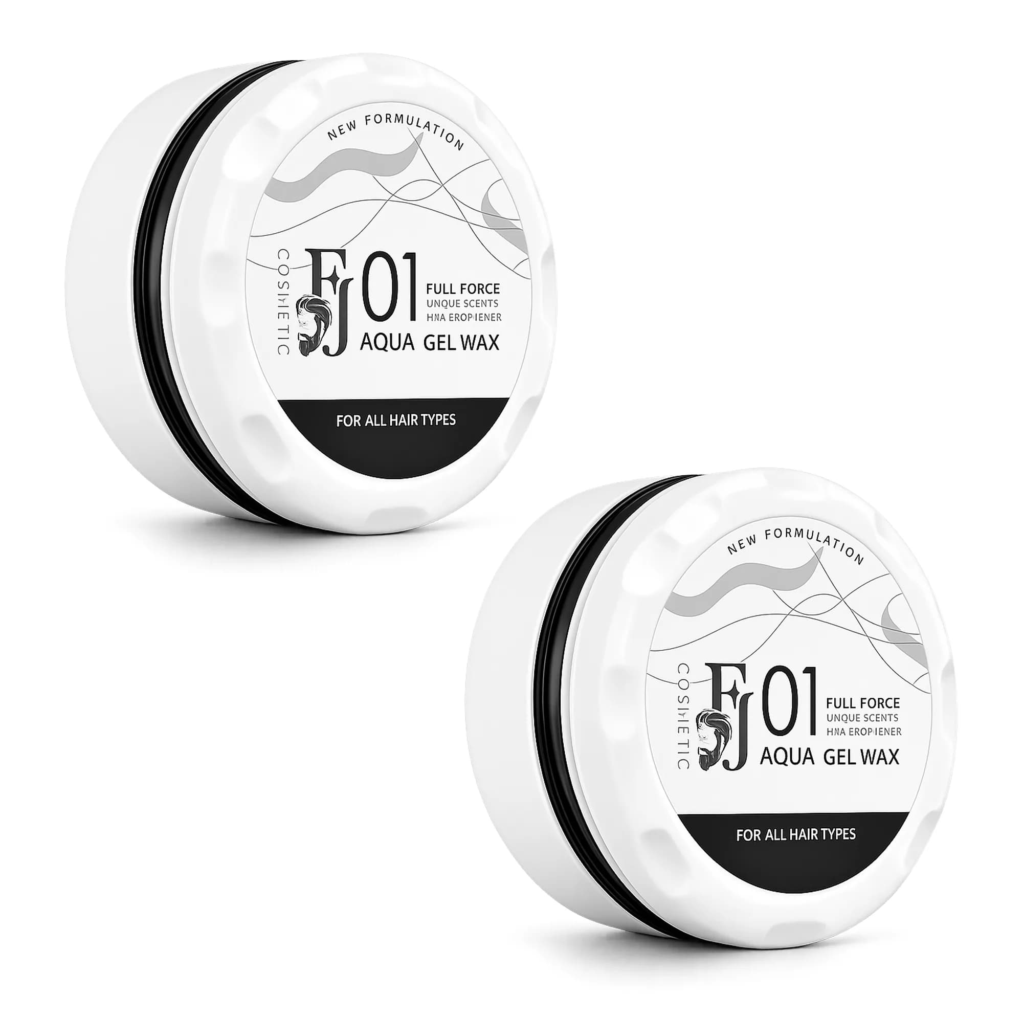 ژل واکس مو افجه مدل Ice cream01 با حجم 150 میلی لیتر مجموعه 2 عددی