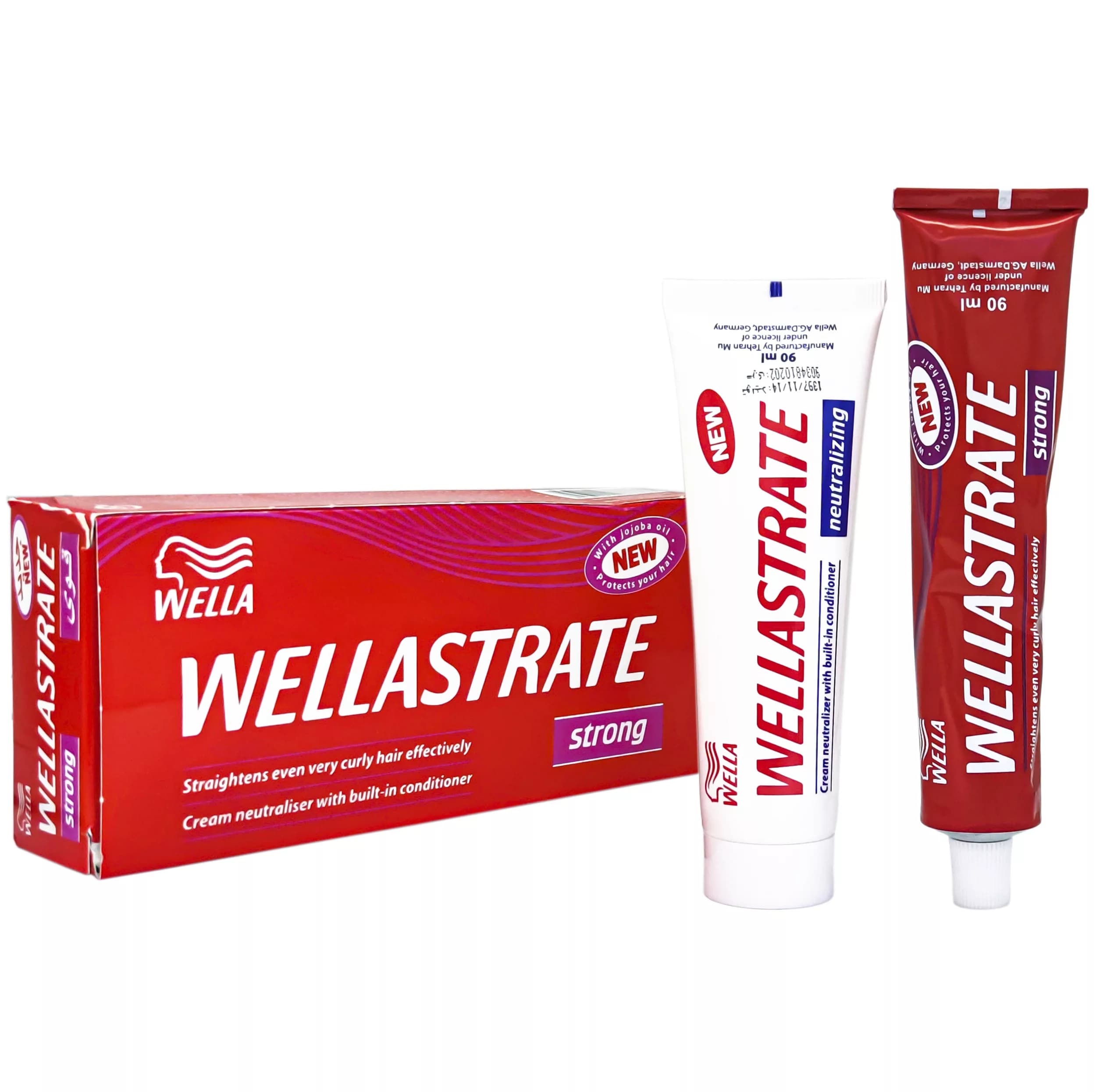 کرم صاف کننده مو ولاستریت مدل STRONG حجم 90 میلی لیتر مجموعه 2 عددی — تصویر ۲