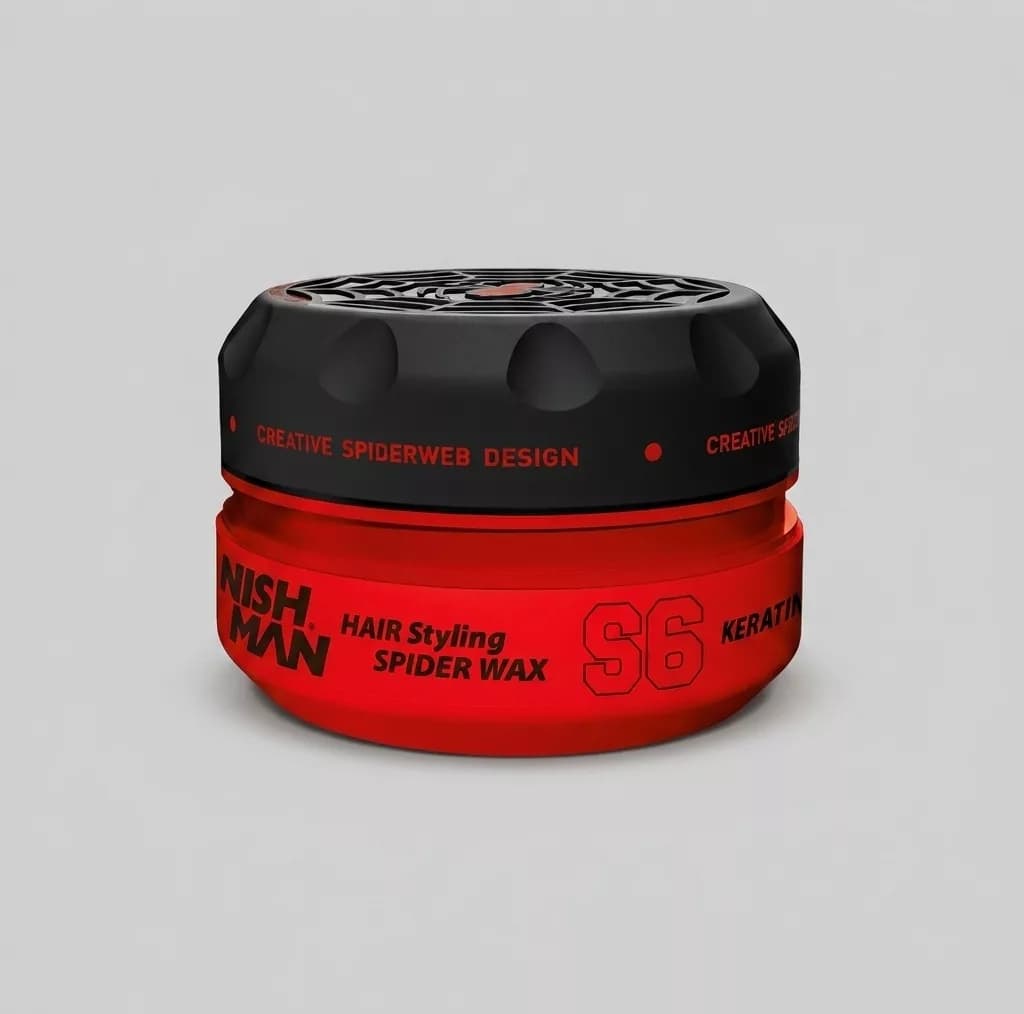 واکس مو نیشمن سری Spider مدل Keratin Fiber حجم 150 میلی لیتر