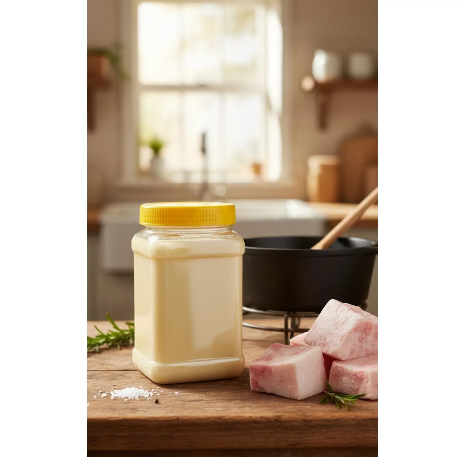 روغن جامد شحم گاو – 1 کیلوگرم بسته سه عددی — تصویر ۳