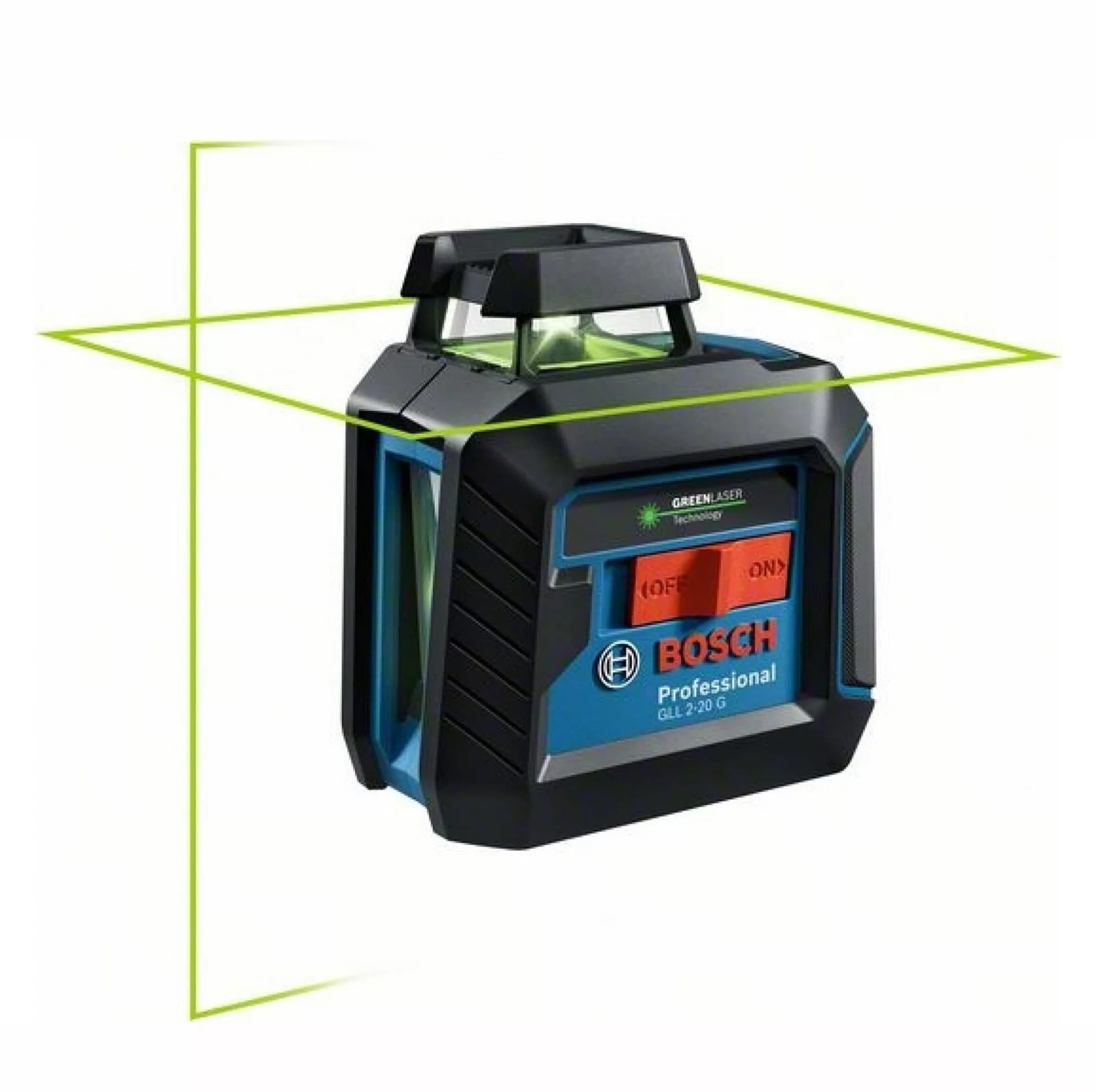 تراز لیزری بوش مدل نور سبز °GLL 2-20 G Professional – 360 — تصویر ۳