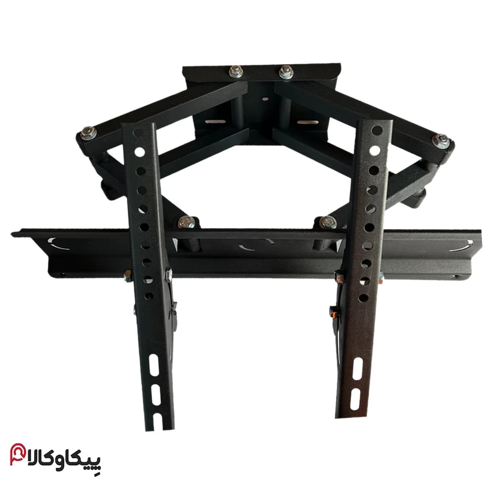 پایه تلویزیون پیکاوپایه PM18D دوبازو سایز 32 تا 55 اینچ با گارانتی 24 ماهه