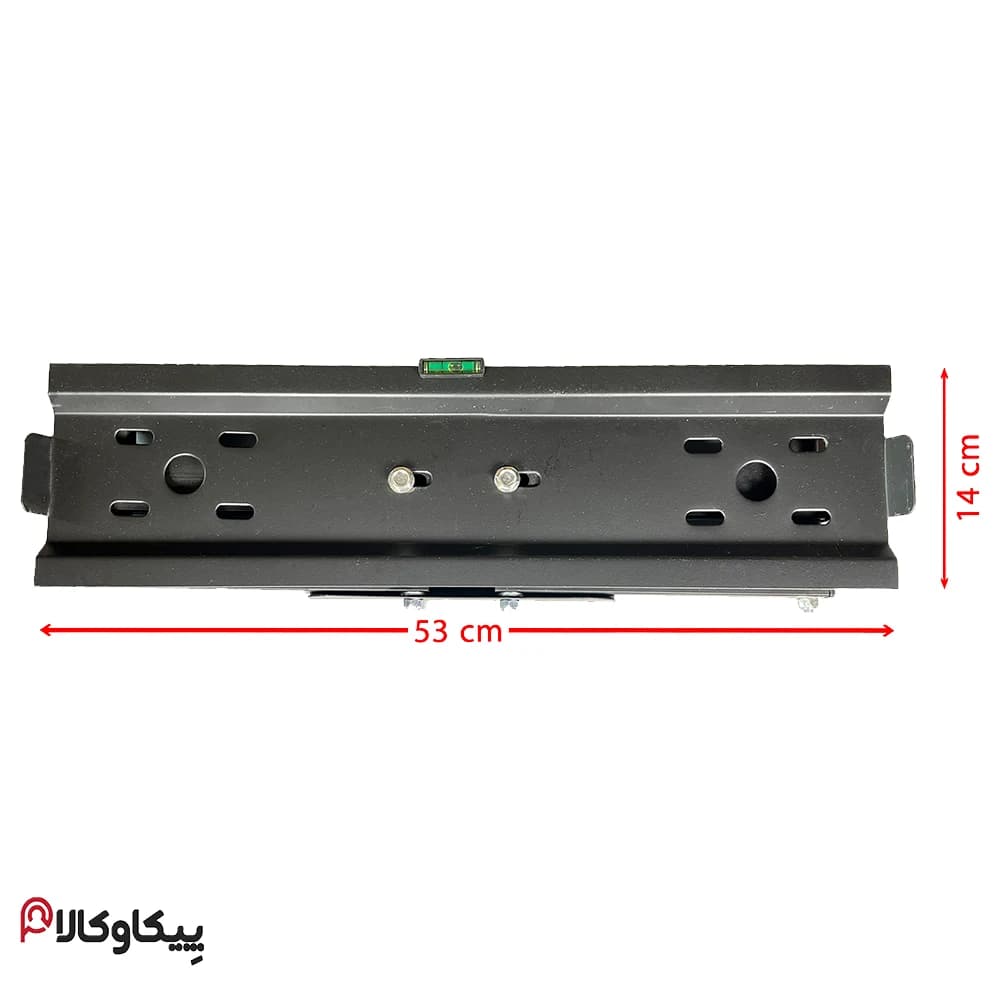 پایه تلویزیون پیکاوپایه PW15 دوبازو سایز 32 تا 58 اینچ با گارانتی 36 ماهه — تصویر ۲