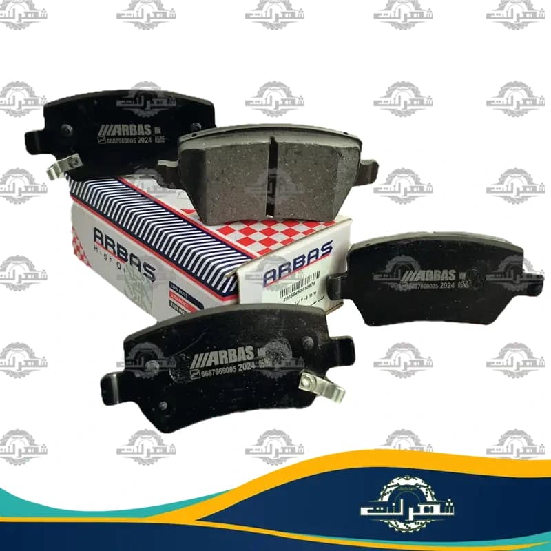 لنت ترمز عقب کی ام سی KMC J7 برند ارباس (ARBAS) — تصویر ۲
