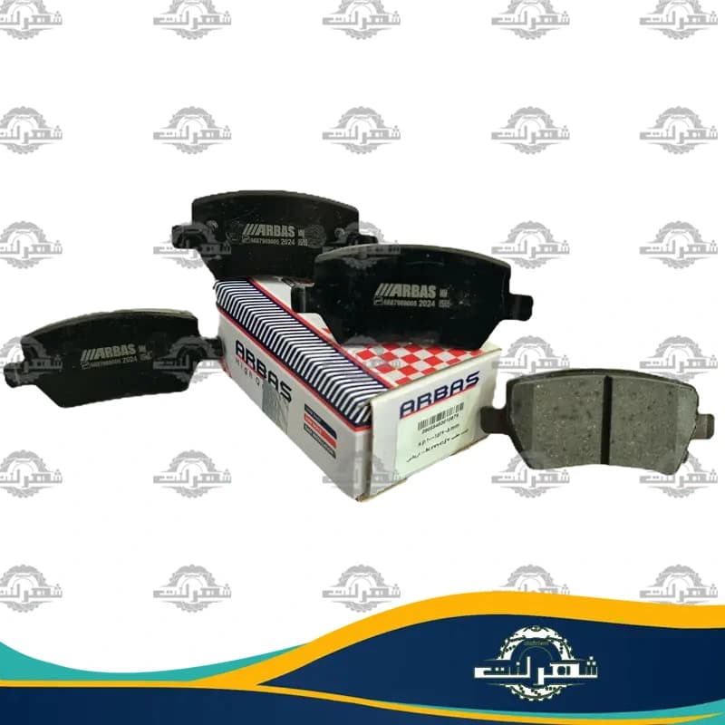 لنت ترمز عقب کی ام سی KMC J7 برند ارباس (ARBAS) — تصویر ۵
