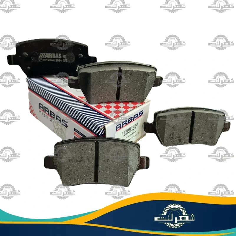 لنت ترمز عقب کی ام سی KMC J7 برند ارباس (ARBAS)
