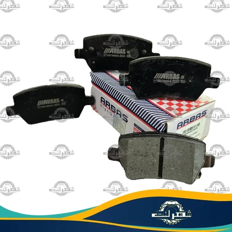 لنت ترمز عقب کی ام سی KMC J7 برند ارباس (ARBAS) — تصویر ۴