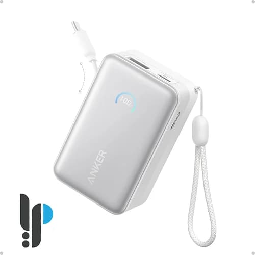 پاور بانک 45 وات انکر مدل Anker Nano A1638 ظرفیت 10000 میلی آمپر به همراه کابل Type-C