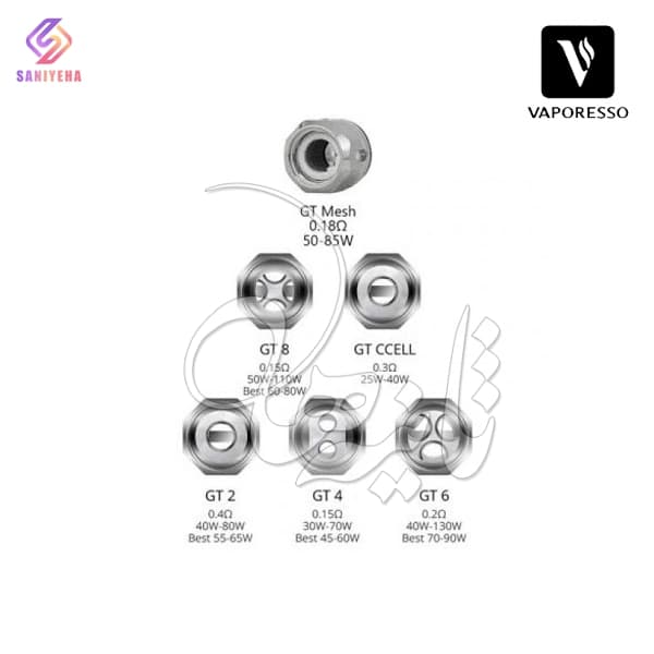 کویل های ویپرسو جی تی VAPORESSO GT COILS — تصویر ۴