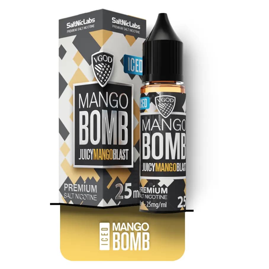 سالت نیکوتین انبه بمب یخ ویگاد | VGOD Mango Bomb ICE Saltnic