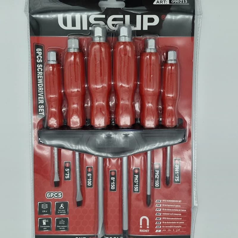 ست پیچ گوشتی چکش خور وایزآپ wiseup