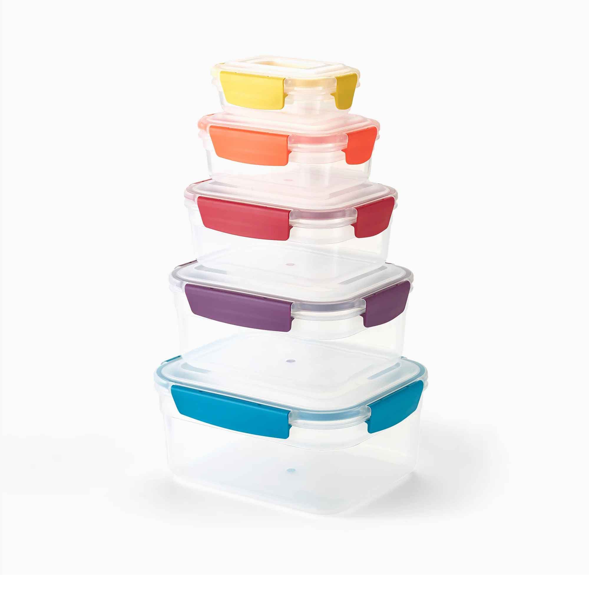 ظرف نگهدارنده جوزف جوزف مدل JOSEPH JOSEPH Nest Color بسته 5 عددی