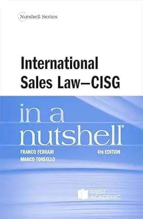 و دانلود نسخه کامل کتاب زبان اصلی International Sales Law – CISG – in a Nutshell (Nutshells) | دانلود کتاب خارجی