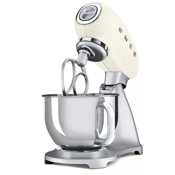 همزن اسمگ پایه استیل کرم مدل Smeg SMF02 — تصویر ۳