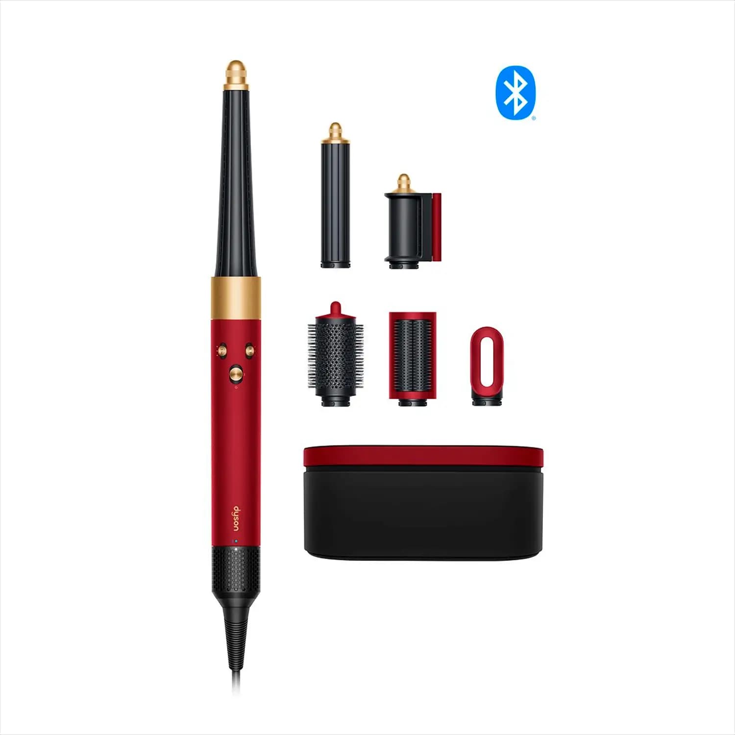 استایلر حالت دهنده مو دایسون مدل (Dyson HS08 (Red velvet/gold