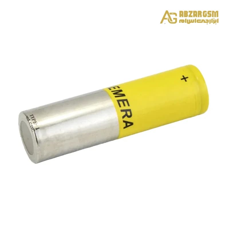 باتری لیتیوم یون 3.7v سایز 18650 سرتخت 2200mAh جریان دشارژ 10A مارک MJ — تصویر ۲