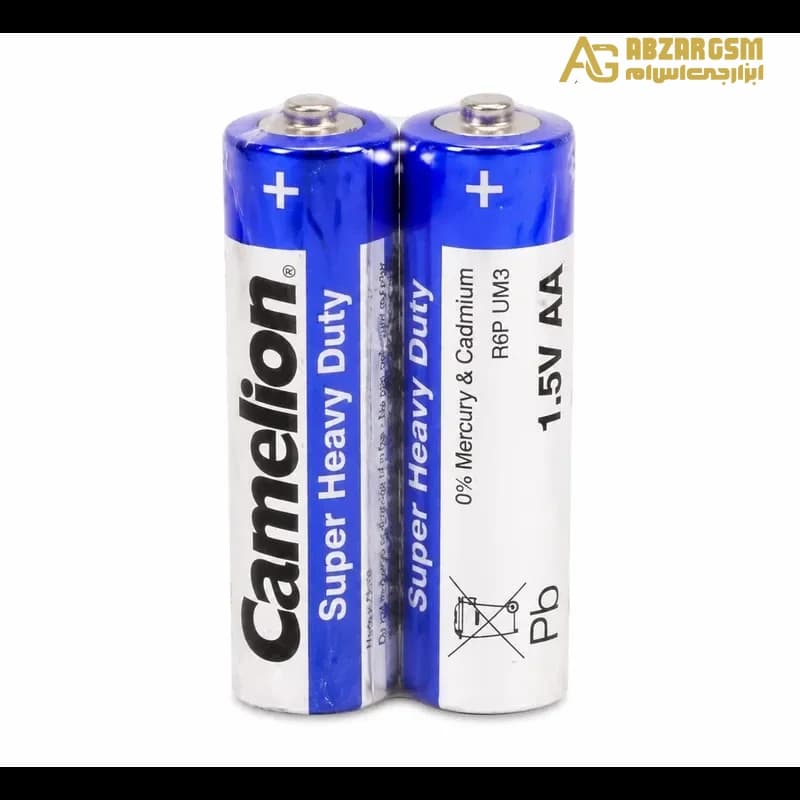 باتری قلمی شیرینگ دوتایی مارک Camelion پک Super Heavy Duty