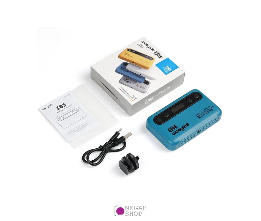 نور RGB ویلایت Weeylite S05 — تصویر ۴